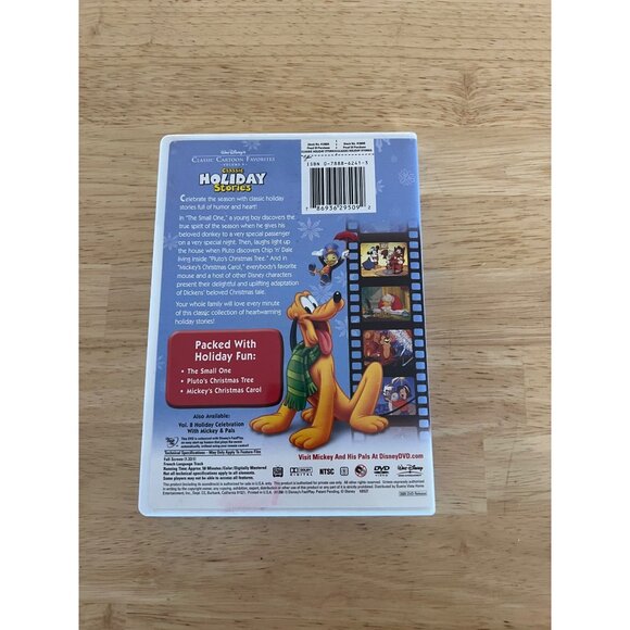 Walt Disney Classic Holiday Stories DVD Volume 9 Animated Holiday Film Pre-Owned - Picture 4 of 4